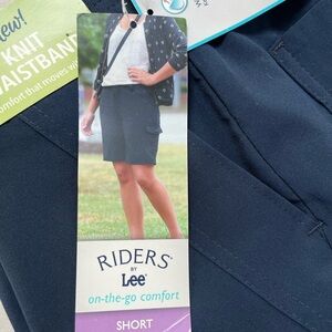 Riders by Lee Women's Dark Blue Cargo Shorts